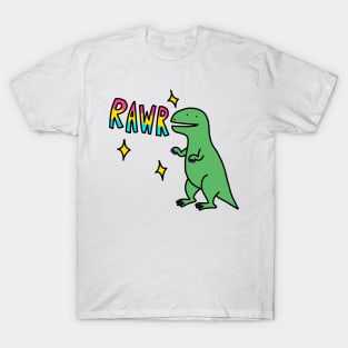 Rawr pan dinosaur T-Shirt